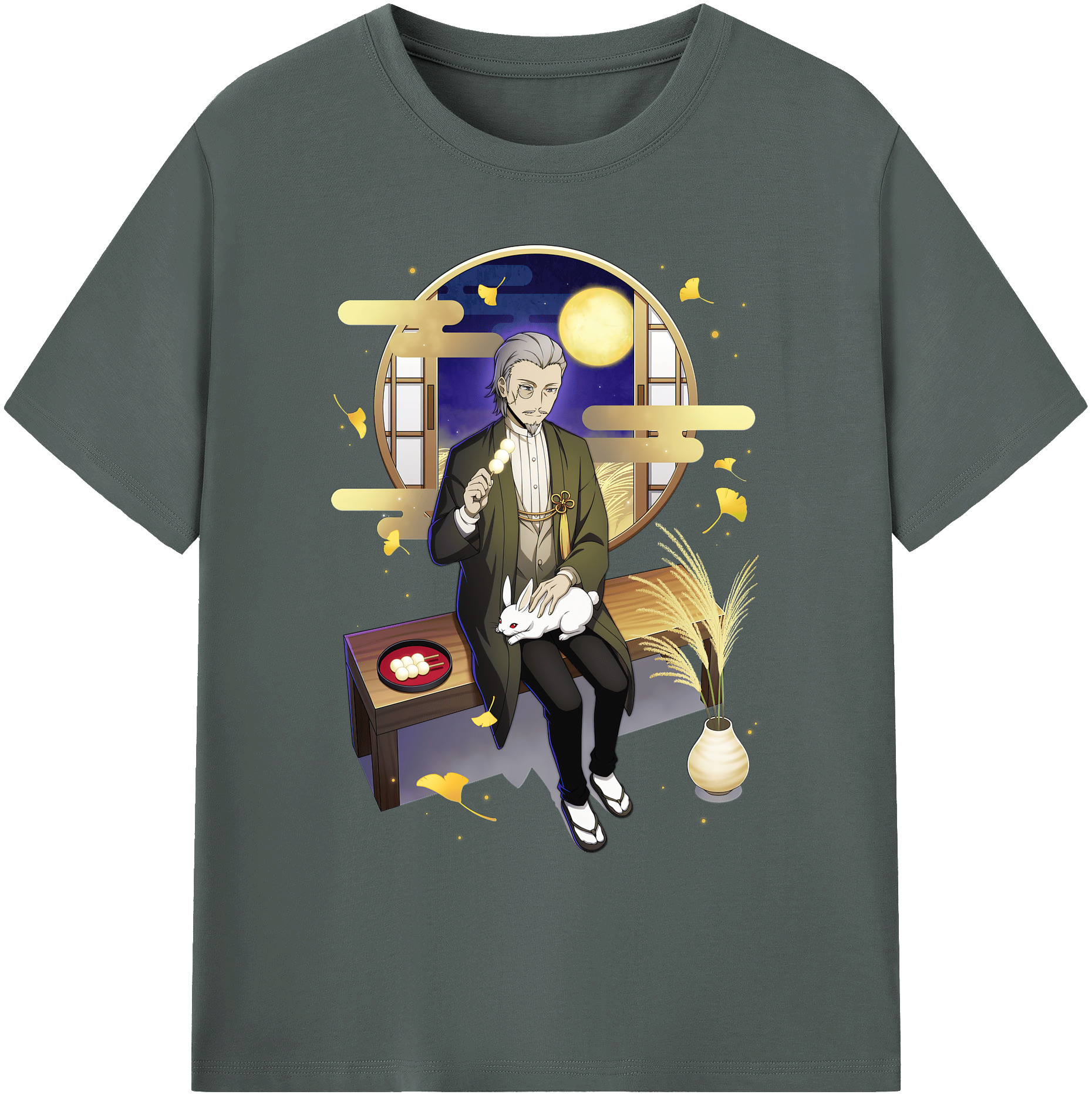 （画像用） 文豪ストレイドッグス Bungo Stray Dogs 綿100％ メンズ半袖Tシャツ｜肌触りやわらか＆通気性